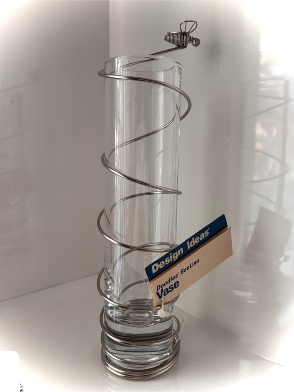 NWT Design Ideas™️ Bud Vase, “Doodles Beeline Vase” 1990’s